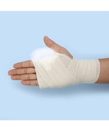 Healvian 12 Rolls Ankle Support Wraps - Cohesive Medical Compression Mat Elasticity & Extra Clips for School Supplies | International Shipping Available - Buy Online on GoSupps.com