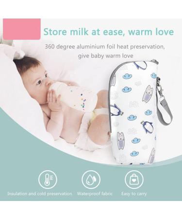 DZOZO Insulated Milk Bottle Bag - Portable Breastmilk Storage Tote | Thermal Bottle Warmer & Holder | Baby Feeding Carrier | Multicolor - Buy Online on GoSupps.com