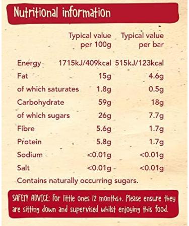 Organix Goodies Strawberry Apple Oaty Bars 6 x 30g | For 12+ Months - Buy Online on GoSupps.com