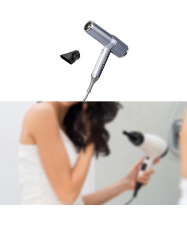 MERIGLARE Hair Dryer with Nozzle for Curly Hair Hair Tool Hair Styling Tool for Fine Thick Natural Wave Frizzy Hair Women Curly Hair gray 1 Nozzle - Buy Online on GoSupps.com