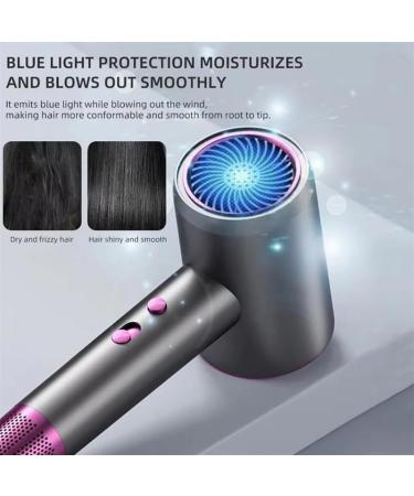 Numoya Hair Dryer Hair Dryer 2400w Adjustable Speed Curly Hair Dryer with Diffuser Low Noise Portable Hair Dryer Travel Size High Speed Hair Dryer(White) - Buy Online on GoSupps.com