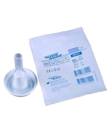 30 Pack Rochester Wideband 32mm Condom Catheters Extra Adhesive #36303