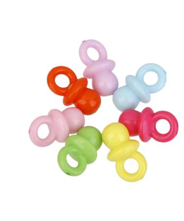 Inzopo Mini Pacifiers for Baby Showers 50 Pack