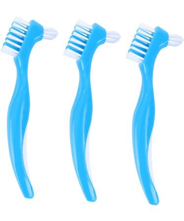 18-Piece Double Tooth Prosthesis Set | Interdental & Adhesive Dentures Brushes - Bluex 3 Pack - Buy Online on GoSupps.com
