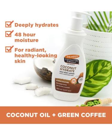 Palmer's Coconut Oil Body Lotion 13.5oz Pump (3 Pack) - Nourishing Moisturizer for Soft Skin - International Shipping Available - Buy Online on GoSupps.com