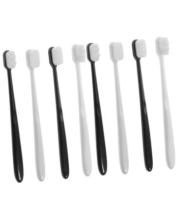 Healeved 8 pcs soft toothbrush toothbrush travel toothbrush soft children's toothbrush super hardy toothbrush little toothbrush children toothbrush bristles cosmetics travel pp
