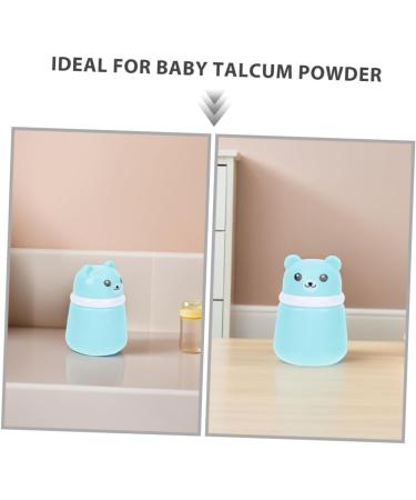 3 pi ces Bo te Poudre Dessin Anim Ours avec Houppettes Moelleuses tui Portable Anti-fuite pour Poudre pour B b Gar on Fille Distributeur Pratique pour Soins Peau Voyage - Buy Online on GoSupps.com