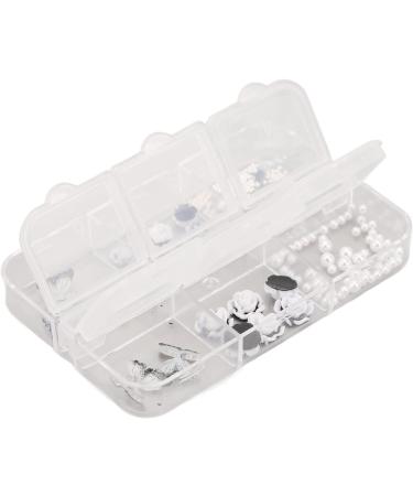 Nail Rhinestones Vintage Butterfly Flower Pearl Shape Gems Multiple Sizes 3D Nail Art Charms DIY Manicure Decoration - Buy Online on GoSupps.com