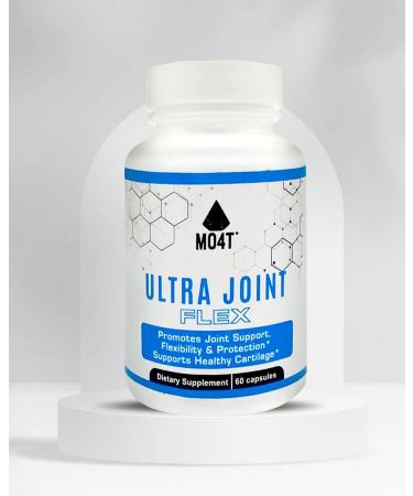 MO4T Ulta Joint Flex Promotes Joint Support - Flexibility & Protection - Supports Healthy Cartilage - Dietary Supplement - 60 Capsules
