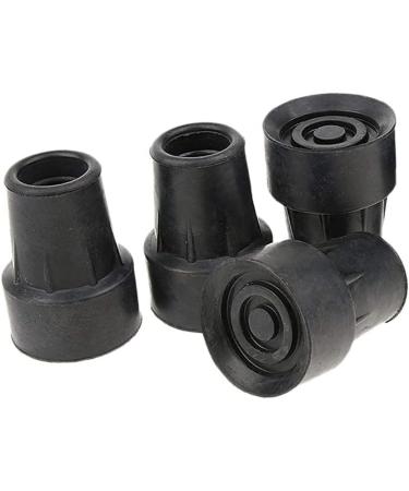4 Pcs Walking Stick Canes Crutch Pads Rubber Heavy Duty Ferrule End Bottom Compatible with Elder or Disabled Present 19 Mm A - Buy Online on GoSupps.com