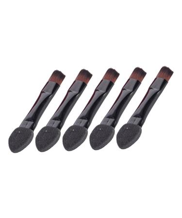 OHPHCALL 50pcs Eyebrow Brush Black Suit Makeup Eye Shadow Applicator Eye Shadow Brush Cosmetic Brush Mix Miss