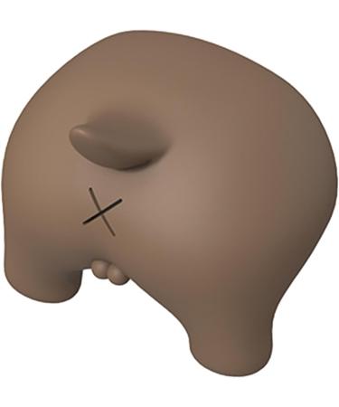 Generic Dog Toothpaste Pooping Cap Pooping Dog Butt Toothpaste Topper Squeezing Toothpaste Artifact Dog Butt Toothpaste Cap Brown - Buy Online on GoSupps.com