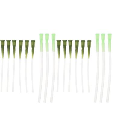 PopetPop 18 STK Feeding hose for parrots for parrots for parrots for bird medicine water dispensers for birds bird accessories bird feeder The bird plastic manual 12x0.4cmx2pcs as shown