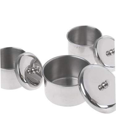 Manicure Container Liquid Powder Cup Crystal Tools Dispensing Container With Lid for Women manicure liquid holder - Buy Online on GoSupps.com