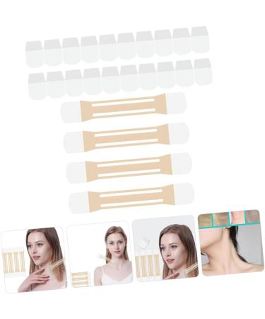 POPETPOP 4pcs Neck Lift Stickers Lifting Belt Face Eye Lift Tape Anti-aging Neck Swan Neck Dilute Patch - Buy Online on GoSupps.com