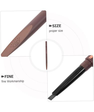 SOESFOUFU 2 1 Eyebrow Pencil Eyebrow Pen Eyeliner Pencil Brown Eyeliner - Buy Online on GoSupps.com