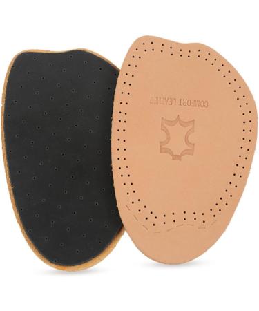 Didiseaon Half Foot Cushions - Breathable Leather Insoles for Men & Women | Forefoot Comfort & Support - Buy Online on GoSupps.com