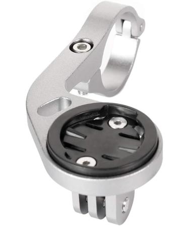 Bike Out-Front Mount for Garmin Bryton Gopro Flashlight | 31.8mm 25.4mm Handlebar | Silver - Buy Online on GoSupps.com