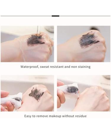 4D Silk Fiber Eyelash Mascara with 2 Brushes 2 in 1 Mascara Smudge-proof No Clumping No Flaking Thick and Black Waterproof Extra Long Lashes Voluminous Eyelashes (Pack of 1) - Buy Online on GoSupps.com