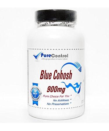 Blue Cohosh 900mg // 200 Capsules // Pure // by PureControl Supplements