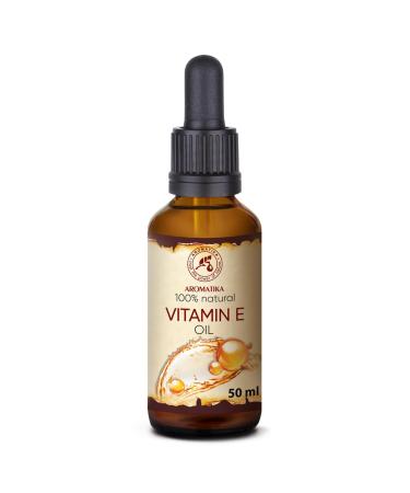 Vitamin E oil 50ml - of course - vitamin E oil - vitamin e oil - care for face - body care - hair - cosmetics oil 50 ml (1 Pack) - Buy Online on GoSupps.com