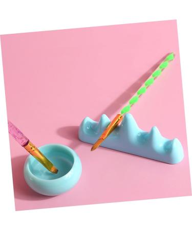 minkissy 4 Sets Nail Art Brush Cup Sponge Paint Brush Manicure Nail Pencils Bowl Nail Pens Gel Chinese Nail Brush Holders Nail Brush Nail Art Tool Nail Removal Supplies Plastic - Buy Online on GoSupps.com