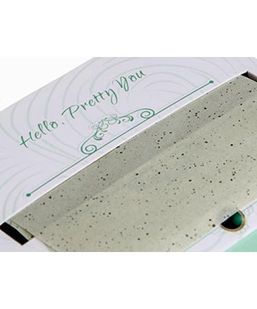 Green Tea Oil Absorbing Tissues - 100ct Premium Face Blotting Paper - Large 10x7cm Sheets, No Waste, Easy to Carry - Pack of 1 - Buy Online on GoSupps.com