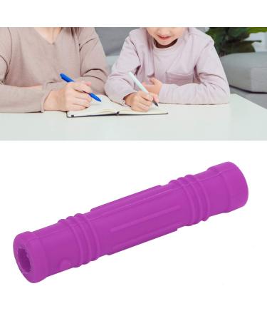 Buy Silicone Pencil Toppers & Chewing Rings for Toddlers | Safe Sensory Accessories in Purple - International Shipping Available - Buy Online on GoSupps.com