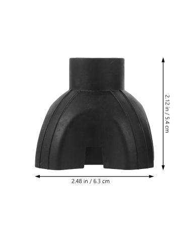 Lurrose Foot Pads Replacement Crutch Rubber Feet - 4pcs Walking Stick Accessories for Seniors | Durable & Non-Slip - Buy Online on GoSupps.com