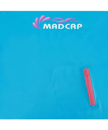 Madcap Girls Rash Guard Long Sleeve Swim Shirt - UV Sun Protection - Blue - Sizes 4-16 Years - Buy Online on GoSupps.com