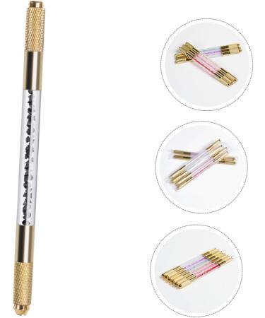 POPETPOP Embroidery Pencil Eyebrow Pencil Rhinestone Tool Eyebrow Marker Pen Makeup Tattoos Pen Make up Suite 1 count (Pack of 1) Black - Buy Online on GoSupps.com