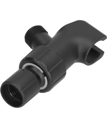 Universal Adjustable Black Shower Arm Holder for Hand Shower Head | Premium Quality & Easy Installation - Buy Online on GoSupps.com