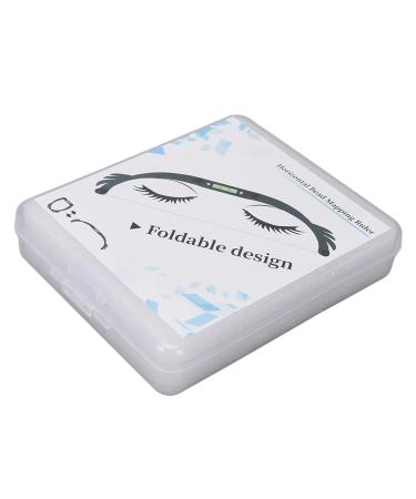 Eyebrow Ruler Precise Professional Microblading Line Marker Ruler For Salon (Black)