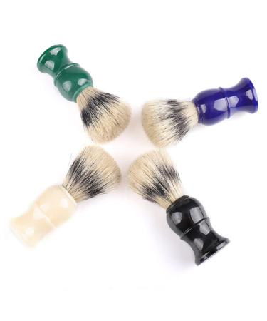 Premium Green Hair Shaving Brush | Bristle Safety Neck Sweep & Beard Grooming - International Shipping Available - Buy Online on GoSupps.com