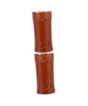 FOMIYES 2ST MOXIBUSTION VAT made of ceramic Intelligent Moxa massage device Portable massage device Moxa candlestick moxa tool Moxaglas Body care tool Moxa-Cup-Spa I can handheld