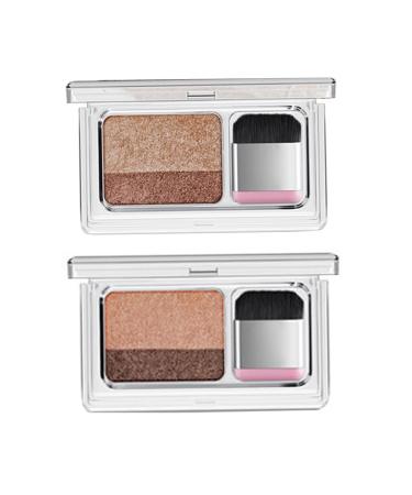 Shop Two-Color Glitter Eyeshadow for Beginners - Waterproof & Long Lasting | Pearl Camel Assorted Colors - Buy Online on GoSupps.com