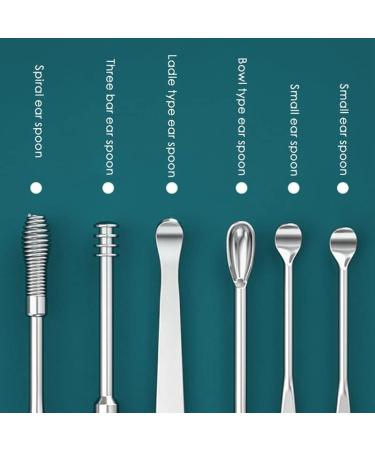9 Pcs Portable Ear Wax Remover Kit - Ear Cleaning Tools - Buy Online on GoSupps.com