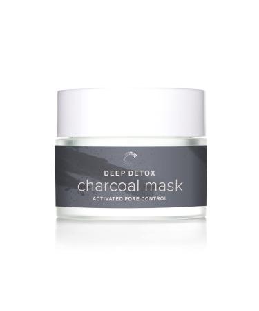 Cosmedica Skincare Deep Detox Activated Charcoal Clay Mask - New! Face mask to target enlarged pores reduce blackheads oily skin blemishes