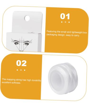 Angoily 6boxes Tattooing Auxiliary Rulers Measuring Manual Supplies Practical Ruler Eyebrow Embroidered - Buy Online on GoSupps.com