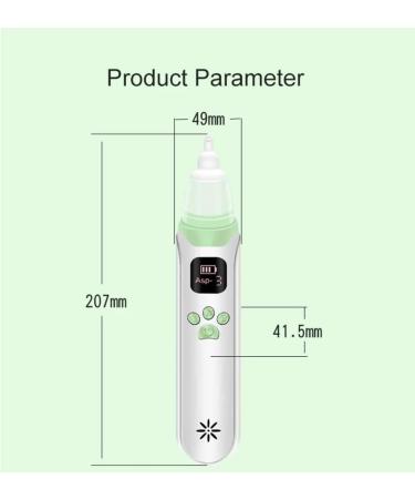 Electric Baby Nasal Aspirator - Gentle and Effective Nasal Congestion Relief for Infants - Buy Online on GoSupps.com