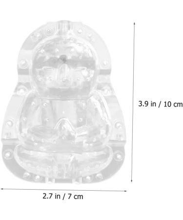 TEHAUX 4 pcs Fruit Forming Watermelon Shape Growth Ginseng Tiny Melon Shaping Diy Tool Cucumber Duddha Transparentx2pcs 10x7cmx2pcs - Buy Online on GoSupps.com