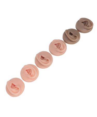 3 Pairs Flexible Silicone Ear Models for Jewelry Display & Piercing Exercises - Reusable Soft Ear Shapes - Buy Online on GoSupps.com