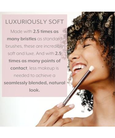 Sustainable Luxury Eyeshadow Brush - Eco-Friendly Makeup Tool for Flawless Application - Buy Online on GoSupps.com