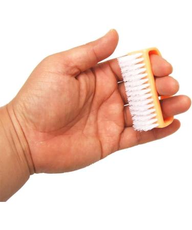 Nail Clean Brush Set - Double Sided Finger Cleaning Brushes (3 Pcs) | Strong Bristles, Ergonomic Handle | Ideal for Fingernails & Toenails - Buy Online on GoSupps.com