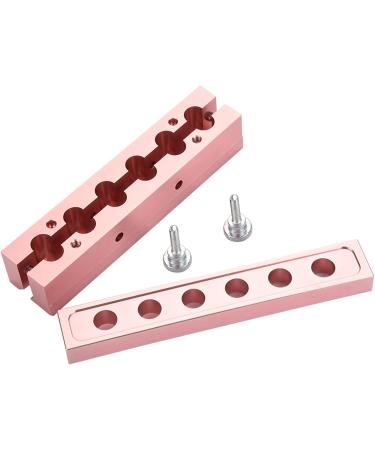 Water Drop Lipstick Mold - DIY Cosmetic Tool for Lip Balm & Rouge (6 Holes) | Ideal for Crafting & Manufacturing - Buy Online on GoSupps.com