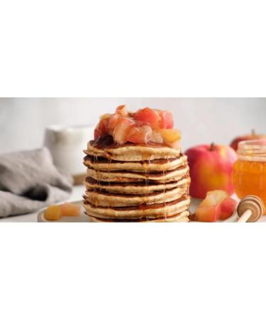 CleanFoods Raw Pancake Apple Cinnamon 425g Pack I Konjac Glucomannan I only 21 Calories per Pancake I Preparation in 2 Minutes I 32 American Pancakes - Buy Online on GoSupps.com