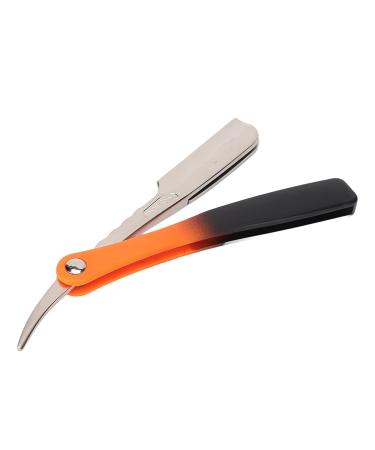 Straight Edge Razor Without Blade - Manual Mustache & Beard Shaver | Silver Beard Blade Holder for Precision Grooming - Buy Online on GoSupps.com