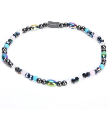 Slimming Hematite Foot Chain | Magnetic Star Design for Weight Reduction | Fashionable Color Choice - Buy Online on GoSupps.com
