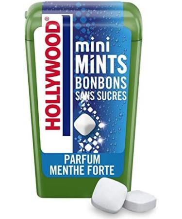 Hollywood Mini Mints Candy Without Sugar Strong Mint 12.5 g Pack of 4 - Buy Online on GoSupps.com