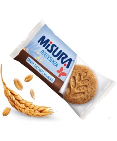 Misura Dolcesenza Biscotti Integrali con Cereali whole grain biscuits with cereals no added sugar 280 g Italian box Gourmet Polpa di Pomodoro 400 g - Buy Online on GoSupps.com